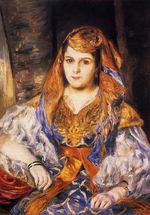 Ренуар Мадам Стор в алжирском платье 1870г